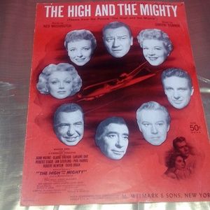 Vgt THE HIGH AND THE MIGHTY sheet music
